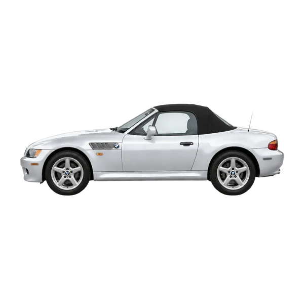 1999 BMW Z3 in Silber, Ansicht: Seite (nach links gerichtet)