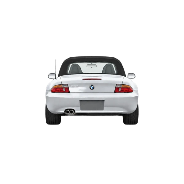 BMW Z3 2005 argent, vue arrière
