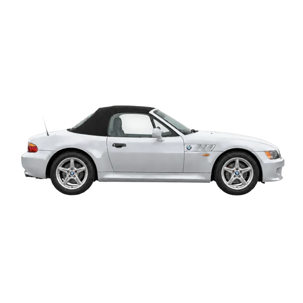 BMW Z3 2005 argent, vue profil (tourné vers la droite)