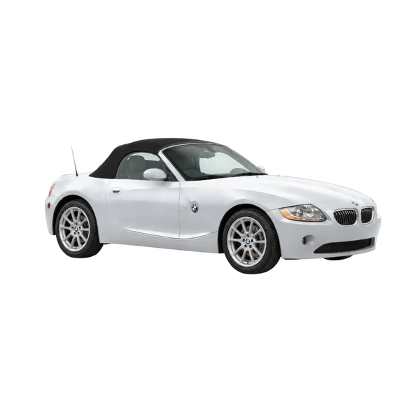 BMW Z4 2008 prata, vista três quartos dianteiro (voltado para a direita)