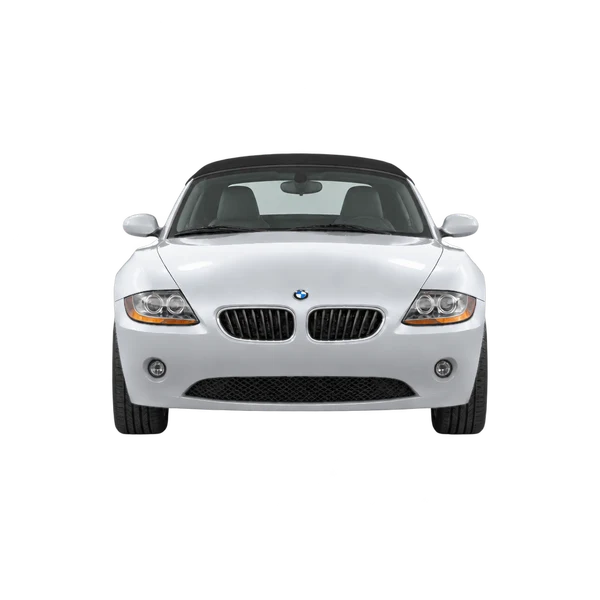 BMW Z4 2008 prata, vista frente