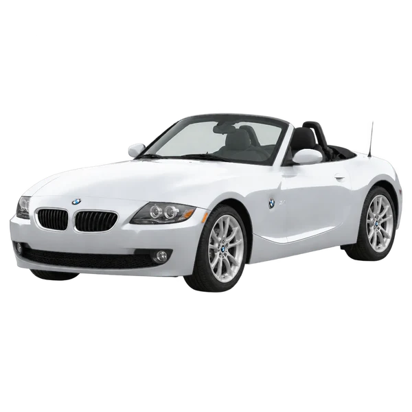 BMW Z4 2012 باللون فضي، منظر منظر أمامي بزاوية ثلاثة أرباع (متجه لليسار)