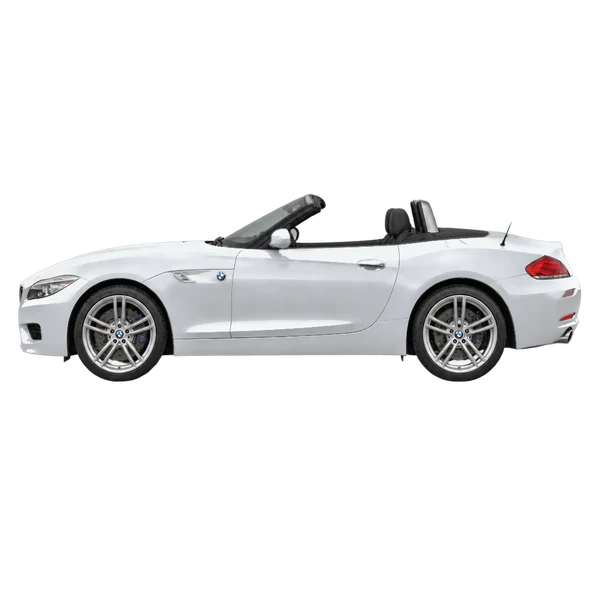 silver 2018 BMW Z4 side (facing left) view