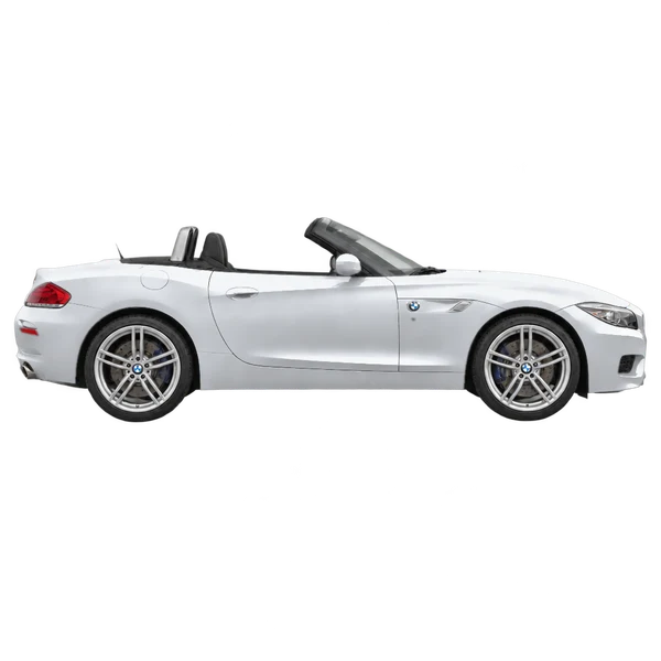 BMW Z4 2018 prata, vista lateral (voltada para a direita)
