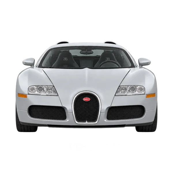 2005 Bugatti Veyron in Silber, Ansicht: Front