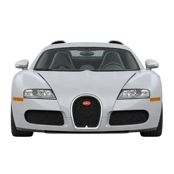 2010 Bugatti Veyron in Silber, Ansicht: Front
