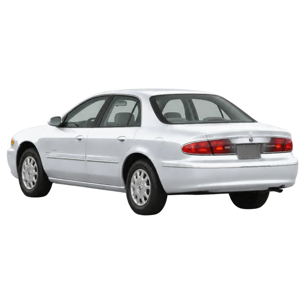 Buick Century 2004 en plateado, vista tres cuartos trasero (mirando a la izquierda)