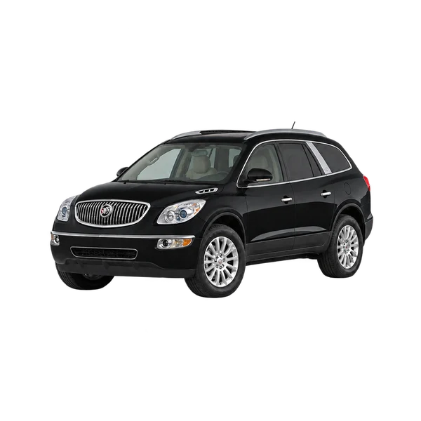 Buick Enclave 2011 noir, vue trois-quarts avant (orienté vers la gauche)