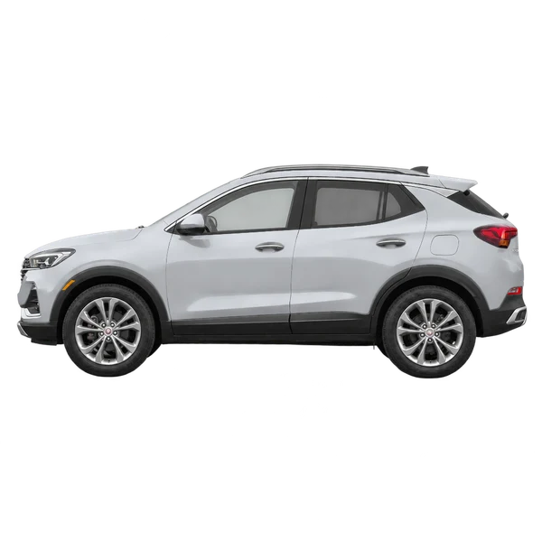 Buick Encore GX 2020 argent, vue côté (vers la gauche)