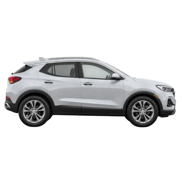 Buick Encore GX 2020 argent, vue profil (tourné vers la droite)