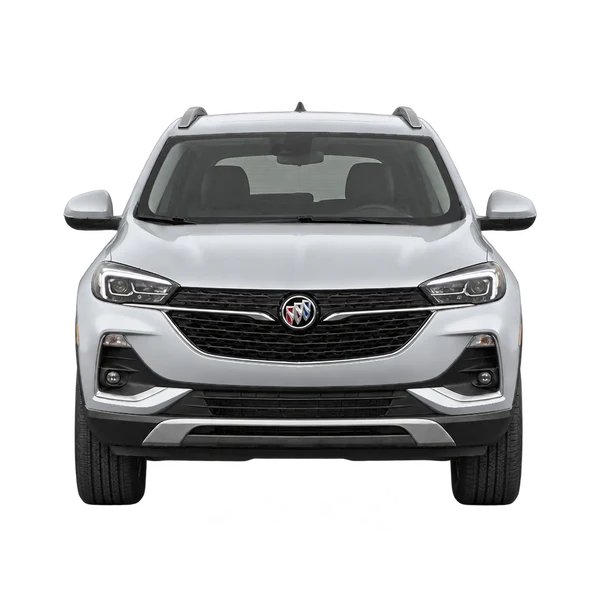 Buick Encore GX 2022 prata, vista frente