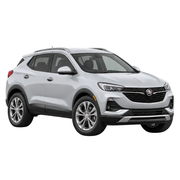 2026 Buick Encore GX in Silber, Ansicht: Dreiviertelansicht vorne (nach rechts)
