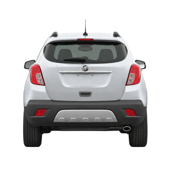 Buick Encore 2014 باللون فضي، منظر من الخلف