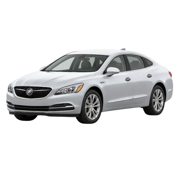 2017 Buick LaCrosse in Silber, Ansicht: Dreiviertelansicht vorne (nach links gerichtet)