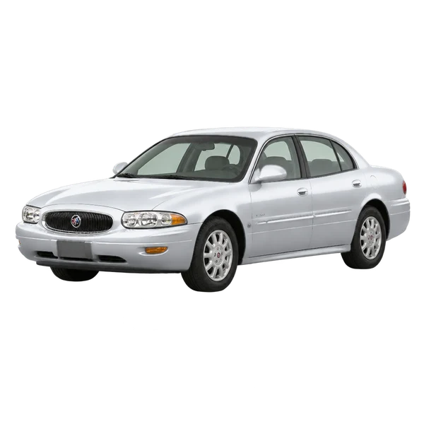 2005 BUICK LeSabre — Front three-quarter (facing left), silver
