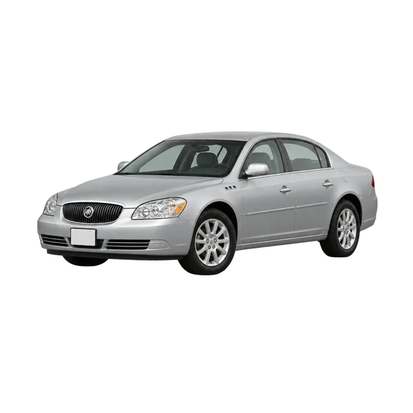 2006 Buick Lucerne in Silber, Ansicht: Dreiviertelansicht vorne (nach links gerichtet)