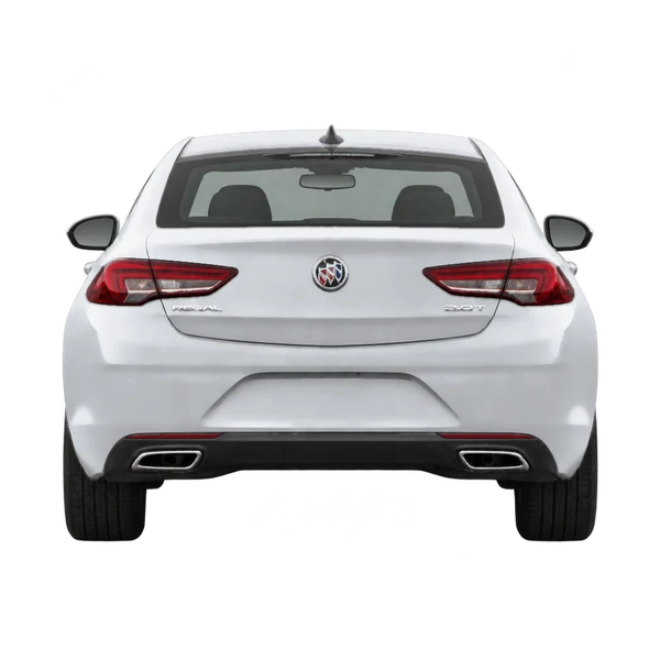 2018 Buick Regal in Silber, Ansicht: Heck