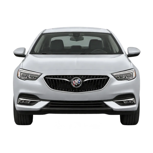 Buick Regal 2019 en plateado, vista frontal