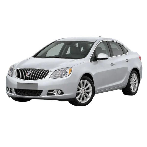2012 Buick Verano in Silber, Ansicht: Dreiviertelansicht vorne (nach links gerichtet)