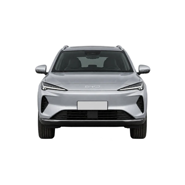 BYD 8Y 2027 argent, vue avant