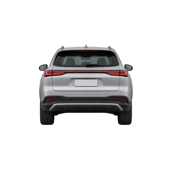 BYD 8Y 2027 argent, vue arrière