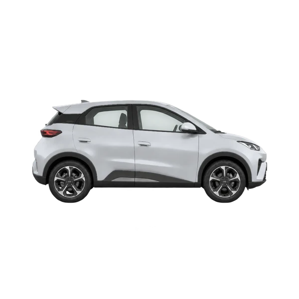 BYD Atto 1 2026 prata, vista lateral (voltada para a direita)