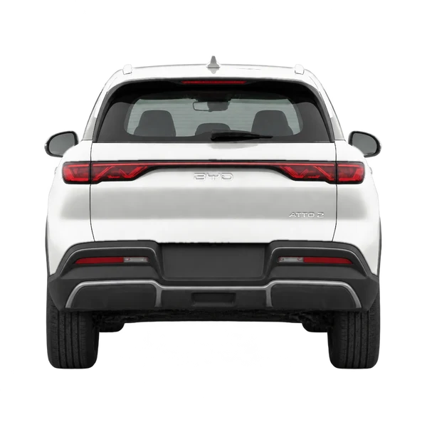 2025 BYD Atto 2 in weiß, Ansicht: Heck