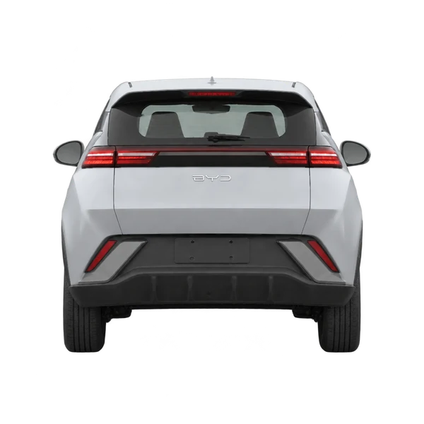 BYD Seagull 2025 argent, vue arrière