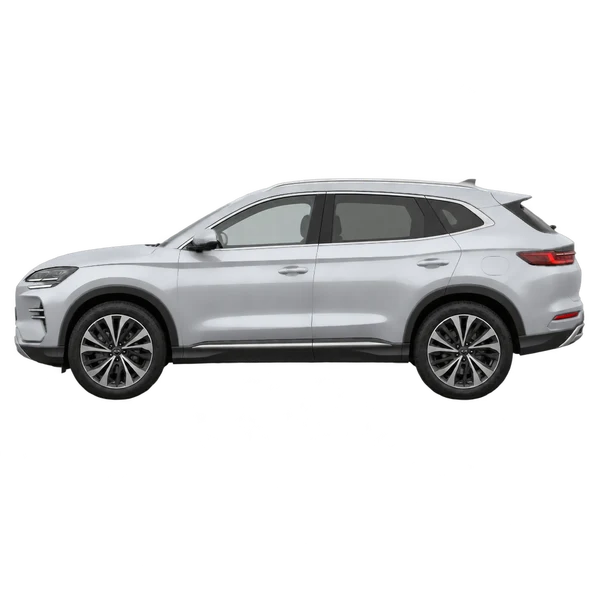 BYD Seal U 2026 prata, vista lateral (voltada para a esquerda)