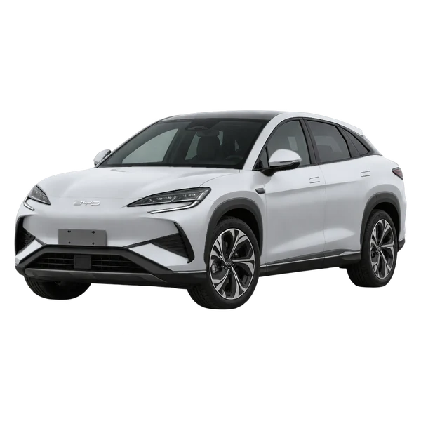 BYD Sealion 7 2025 argent, vue trois-quarts avant (orienté vers la gauche)