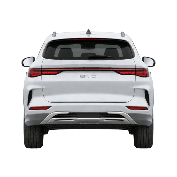 BYD Song Plus 2025 argent, vue arrière
