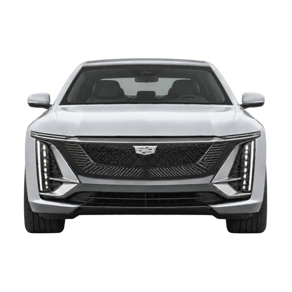 Cadillac Celestiq 2025 argent, vue avant