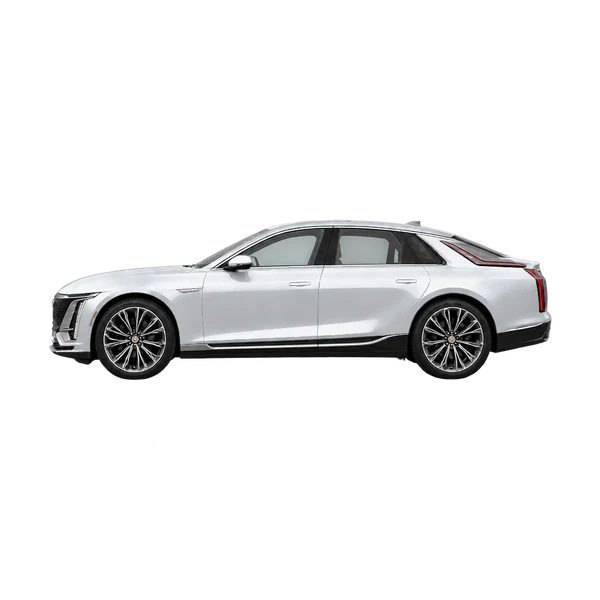 2026 Cadillac Celestiq in Silber, Ansicht: Seite (nach links gerichtet)