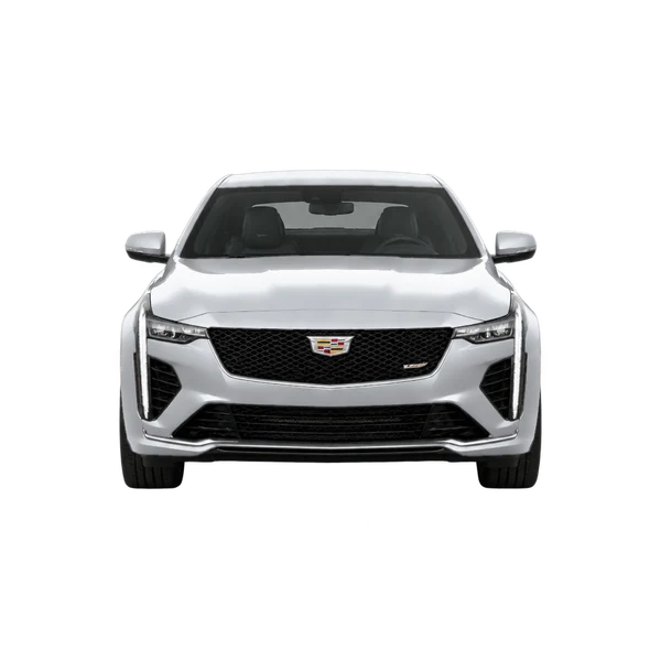 2025 Cadillac CT4 V in Silber, Ansicht: Front