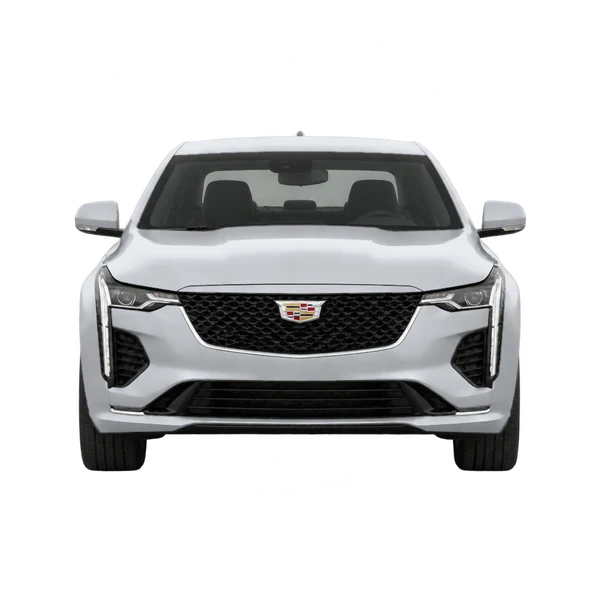 2021 Cadillac CT4 in Silber, Ansicht: Front