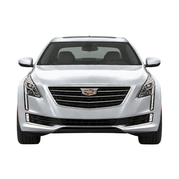 2018 Cadillac CT6 in Silber, Ansicht: Front