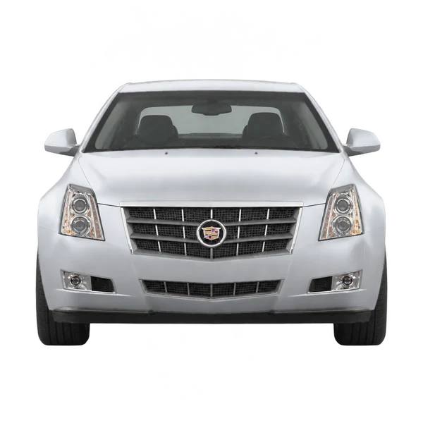 Cadillac CTS 2008 prata, vista frente