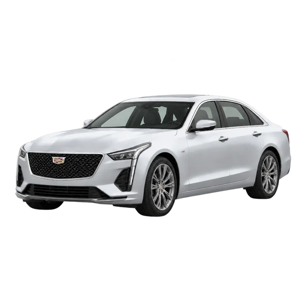 2024 CADILLAC DEVILLE — Front three-quarter (facing left), silver