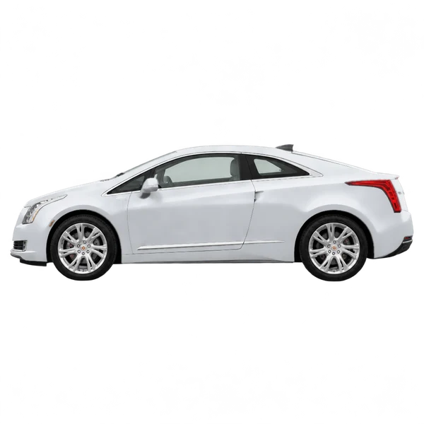 2016 Cadillac ELR in Silber, Ansicht: Seite (nach links gerichtet)
