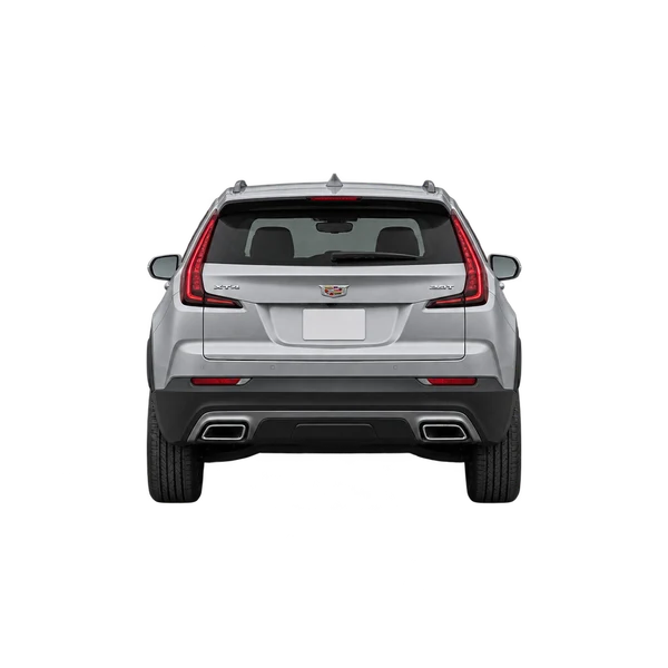 Cadillac XT4 2021 argent, vue arrière
