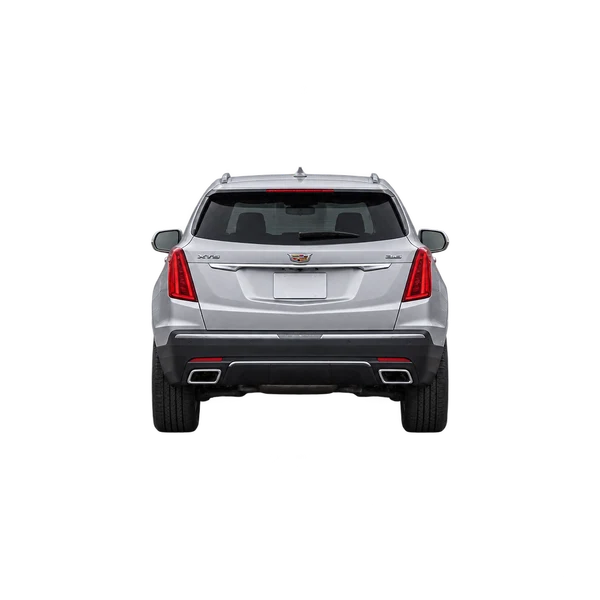 2021 Cadillac XT5 in Silber, Ansicht: Heck