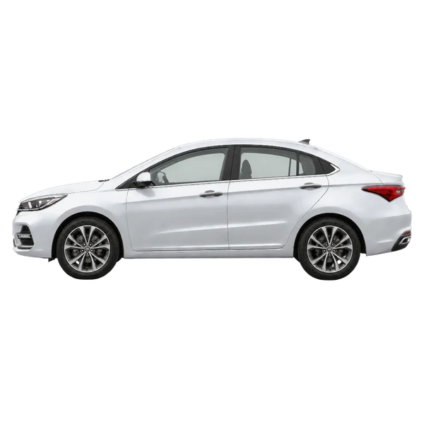 2020 Chery Arrizo 6 in Silber, Ansicht: Seite (nach links gerichtet)
