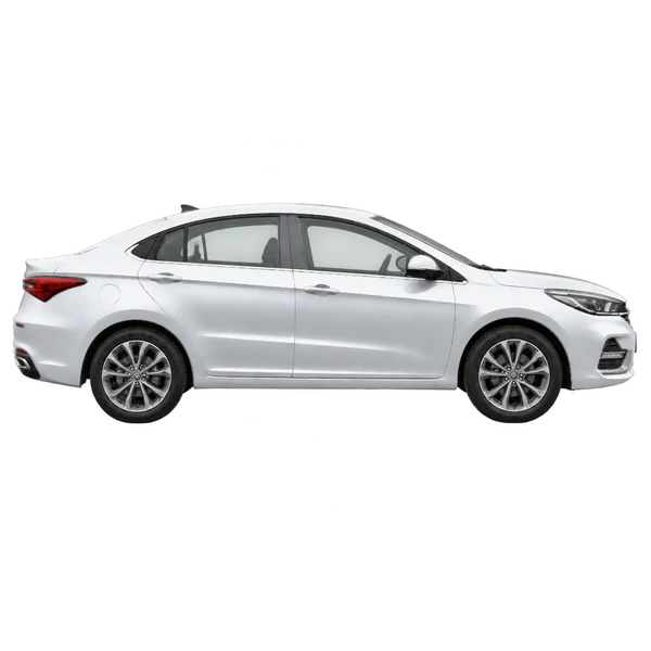 2020 Chery Arrizo 6 in Silber, Ansicht: Seite (nach rechts gewandt)