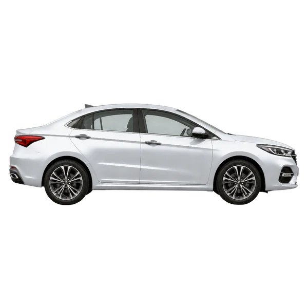 2024 Chery Arrizo 6 in Silber, Ansicht: Seite (nach rechts gewandt)