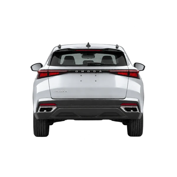 Chery Omoda 5 2023 prata, vista traseira