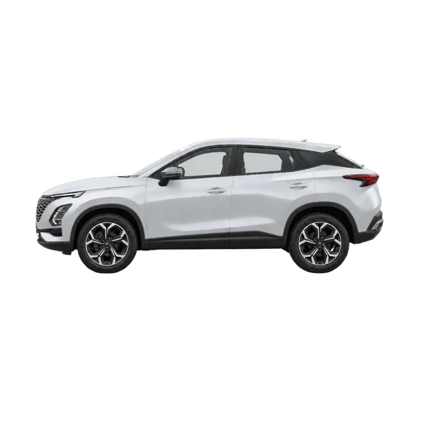 Chery Omoda 5 2023 prata, vista lateral (voltada para a esquerda)