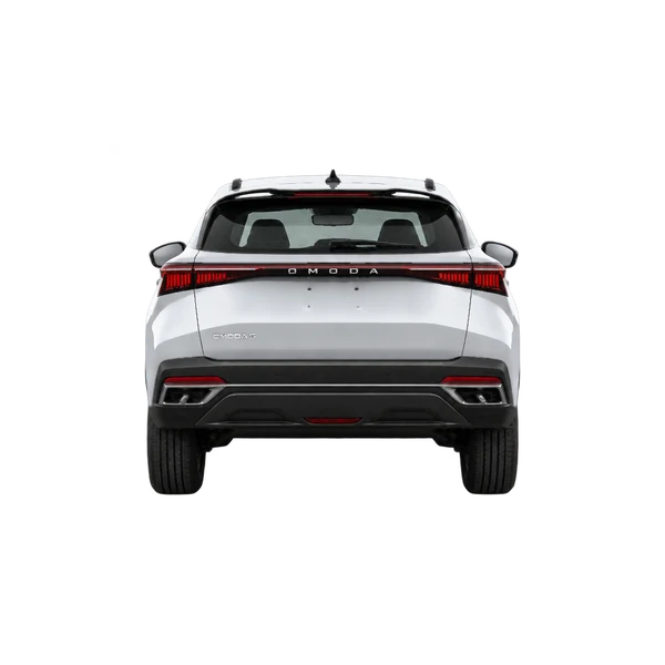 Chery Omoda 5 2026 prata, vista traseira