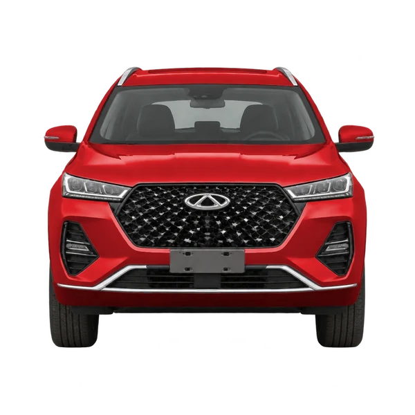 Chery Tiggo 7 2023 vermelho, vista frente