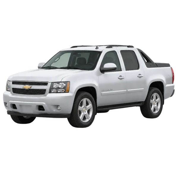 Chevrolet Avalanche 2011 argent, vue trois-quarts avant (orienté vers la gauche)