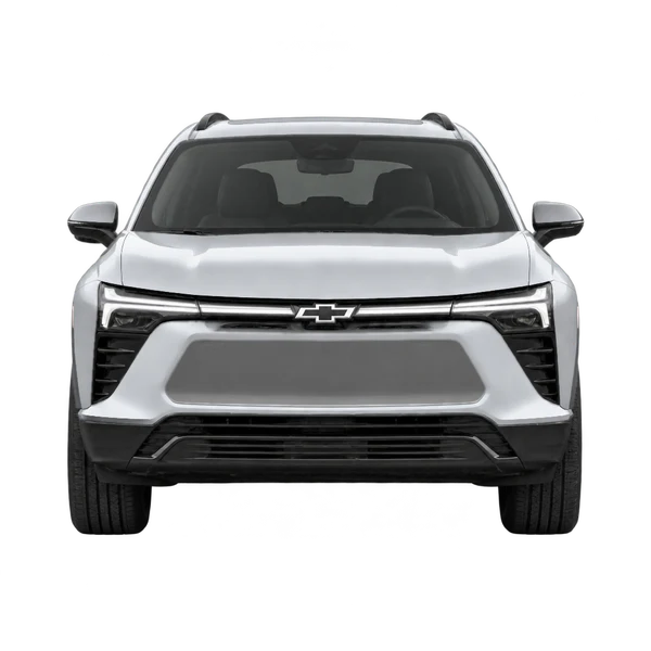 silver 2026 Chevrolet Blazer EV AWD front view